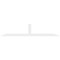 Ekena Millwork Portland Architectural Grade PVC Gable Bracket, 96"W x 20"H x 2"D x 4"F, 5/12 Pitch GBP096X20X0204POR00 - alternate 3